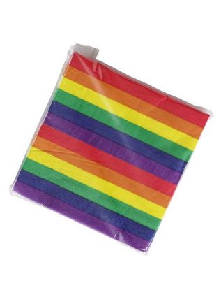 Pride Rainbow Napkins 20 pack