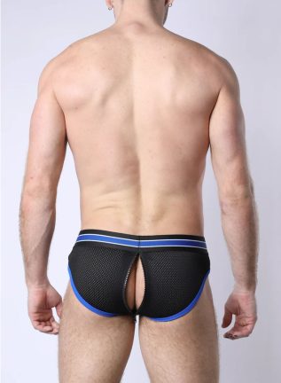 Cellblock 13 Take Down Zipper Brief Blue Small