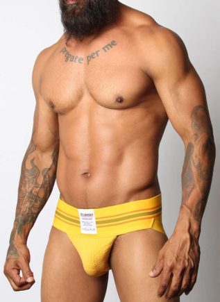 Cellblock 13 Tight End Jockstrap Yellow Small