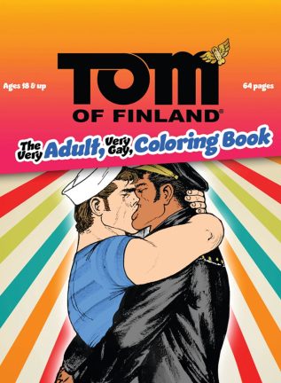 Tom Of Finland Adult Coloring Book