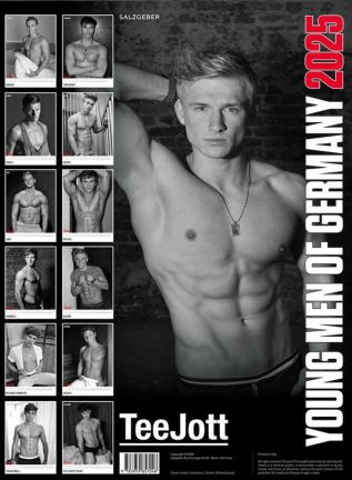 Calendar 2025 Young Men of Germany - TeeJott