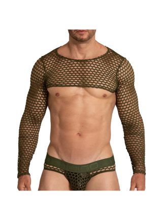 Gigo Fetish Hole Shoulder Harness Green