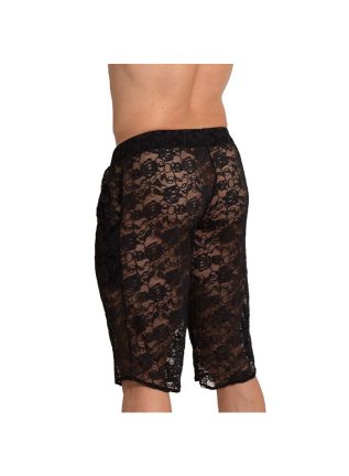 Gigo Fetish Lace Short Rosals Black