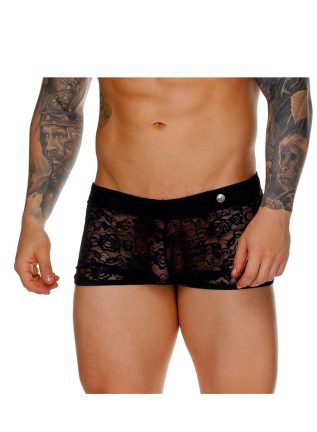 Gigo Fetish Mesh Short Black