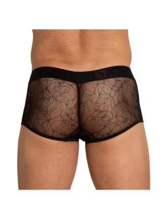 Gigo Fetish Patterned Mash Short Black