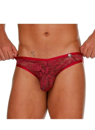 Gigo Lace Brief Bordeaux