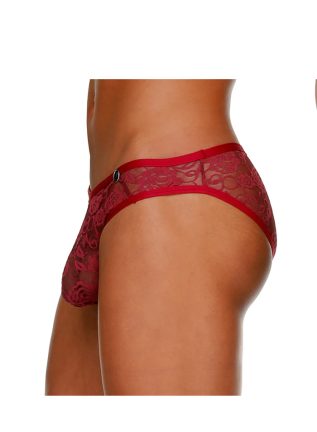 Gigo Lace Brief Bordeaux