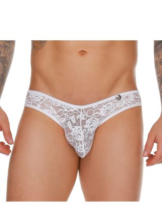 Gigo Lace Brief White