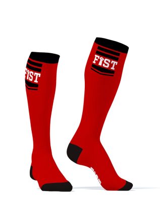 SneakXX Football Socks Red FIST