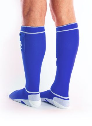 Brutus FUCK Socks with Pocket Blue