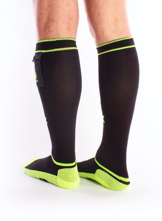 Brutus FUCK Socks with Pocket Neon