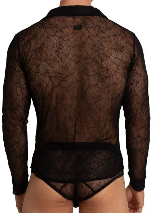 Gigo Amazonia Patterned Mesh Shirt