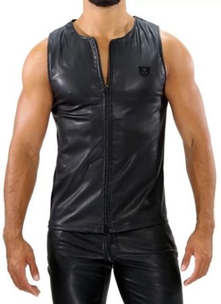 ToF Zipped Tank Top Fetish