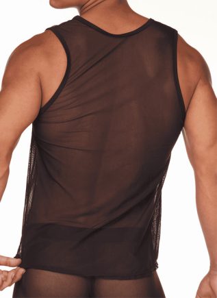 Gigo Mesh Tank Black