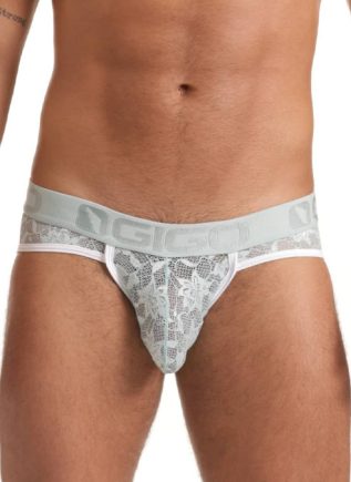 Gigo Vibrant Lace Brief Blue